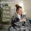 Dreamz Throw Blanket Luxury Tie-dyed Faux Fur 500GSM Bed SofaThick 127x152cm Carousel 4