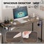 Levede Computer Desk Office Study Table Home Workstation Laptop Desks 80X50CM Carousel 4