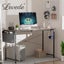Levede Computer Desk Office Study Table Home Workstation Laptop Desks 80X50CM Carousel 9