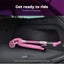 Bopeep Foldable Kids Scooter Adjustable Height Flashing LED Music 3 Wheels Pink Carousel 9