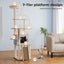 Pawz Cat Tree Tower Large Condo Scratching Post Scratcher Furniture Toys 160cm Carousel 3