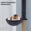 Pawz Cat Tree Scratching Post Scratcher Wood Condo Hammock Floor to Ceiling High Carousel 5