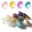 Fashion Acrylic Geometric Irregular Ring Transparent Resin Ring Women Jewelry Carousel 1