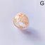 Fashion Acrylic Geometric Irregular Ring Transparent Resin Ring Women Jewelry Carousel 14
