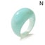 Fashion Acrylic Geometric Irregular Ring Transparent Resin Ring Women Jewelry Carousel 20