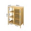 Levede Bamboo Shoe Storage Cabinet Laundry Organizer Cupboard Freestanding Carousel 10