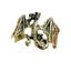 Vintage Bat Rings Metal Fashion Punk Open Adjustable Rings Unisex Party Jewelry Carousel 10