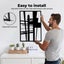 Yezi Wall Art 4 Pcs Modern Metal Abstract Wall Art Minimalist Bedroom Bathroom Carousel 6