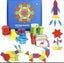 Kids Educational Montessori Wood Toys Jigsaw Shapes Numbers Learning Fun Puzzles Carousel 1