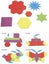 Kids Educational Montessori Wood Toys Jigsaw Shapes Numbers Learning Fun Puzzles Carousel 6
