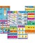 15 Pack Educational Preschool Posters for Toddlers & Kids -17"x12" Classroom Carousel 4