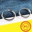 2pcs 925 Sterling Silver Solid Classic Hoop Ring Earrings Lip Ear Nose Body P... Carousel 3