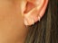 2pcs 925 Sterling Silver Solid Classic Hoop Ring Earrings Lip Ear Nose Body P... Carousel 9