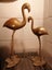 2x Mid century brass flamingos Carousel 4