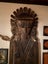 Large wooden figure carving. Carousel 3