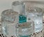 VINTAGE ART GLASS TEA LIGHT HOLDER / TRIVET Carousel 3