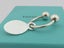 TIFFANY & CO Sterling Silver Return to Tiffany Oval Tag Keyring Carousel 2