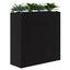 Rapid Planter Cabinet Including Artificial Plants, 1200mm x 1200mm, Black, No... Carousel 1