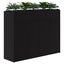 Rapid Planter Cabinet Including Artificial Plants, 1200mm x 1600mm, Black, Wi... Carousel 1