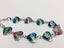 Paua Shell Bracelet - pink/blue/green Heart Carousel 3