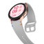 Samsung Galaxy Watch 4 40mm 44mm No Gap Sport Silicone Strap-Light Grey Carousel 4