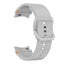Samsung Galaxy Watch 4 40mm 44mm No Gap Sport Silicone Strap-Light Grey Carousel 5