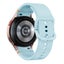 Samsung Galaxy Watch 4 40mm 44mm No Gap Sport Silicone Strap-Light Blue Carousel 2