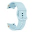 Samsung Galaxy Watch 4 40mm 44mm No Gap Sport Silicone Strap-Light Blue Carousel 5