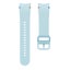 Samsung Galaxy Watch 4 40mm 44mm No Gap Sport Silicone Strap-Light Blue Carousel 6
