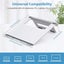 Nulaxy AS012 Laptop Stand - Silver, Foldable Adjustable Design, Compatible with Carousel 3