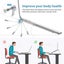 Nulaxy AS012 Laptop Stand - Silver, Foldable Adjustable Design, Compatible with Carousel 4