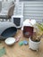Bulk cat gear: felt bed, cage, collar, enclosed litter, toys Carousel 1