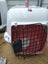 Bulk cat gear: felt bed, cage, collar, enclosed litter, toys Carousel 2
