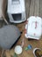 Bulk cat gear: felt bed, cage, collar, enclosed litter, toys Carousel 3