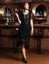 Flapper Dress Gatsby Ball Evening Dress Womens Clothing Size 14 Carousel 7