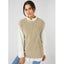 Cotton Mix Vest - Size 22 - Sand Carousel 1