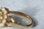 1970s Vintage 9 Carat Gold Emerald & Opal Floral Cluster Ring Carousel 4