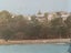 Old Hand painted coloured photo Auckland waterfront Parnell Orakei area Carousel 7