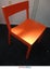 PR5787 Orange Wood Timber Chair Carousel 4