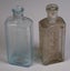 Two Dunedin Otago Chemist Bottles - One Rare Labeled Quack Cure Carousel 2