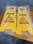 Warning: 2 Wet Floor Signs Carousel 3
