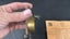 Vintage Miniature Wall Clock with Swiss Village Scene - Lot W163 Carousel 4