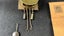 Vintage Miniature Wall Clock with Swiss Village Scene - Lot W163 Carousel 6
