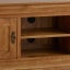 French Rustic Solid Oak Widescreen TV Cabinet (Oak Furniture Store) Carousel 5