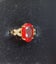 Red Rhinestone & Crystal Ring Carousel 2