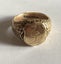 Very solid gold ring with emu engraving Carousel 1