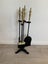 Fire Set .... Black Wrought Iron Carousel 6
