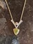 Peridot and diamond pendant and matching studs Carousel 6