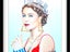Queen Elizabeth ll | Pop Art Portrait Painting | Framed Print Carousel 1