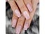 Medium Size Marble Fake Nails Square Dark Pink Ladies Acrylic DIY Nail Art Tips Carousel 5